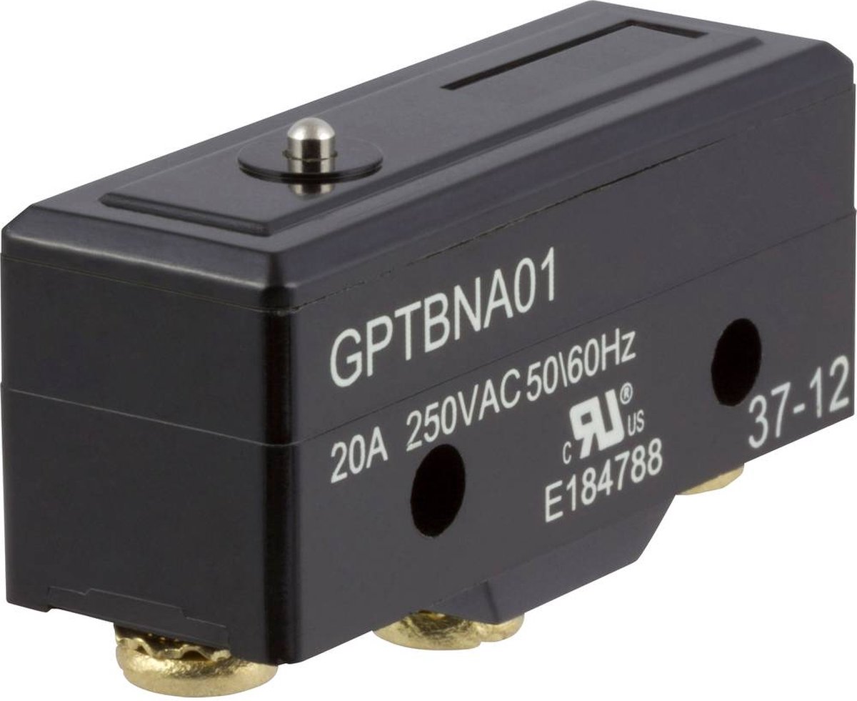 ZF GPTBNA01 Microschakelaar GPTBNA01 250 V/AC 20 A 1x aan/(aan) Moment 1 stuk(s)