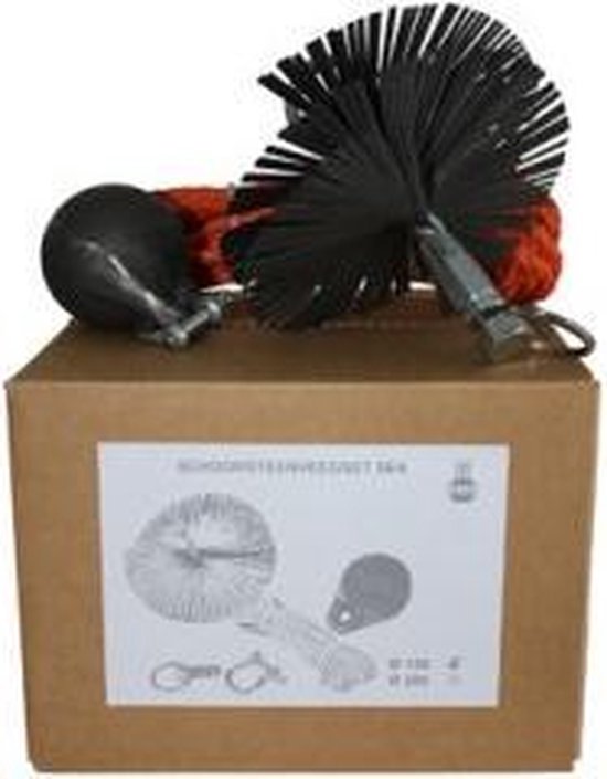 Grill Fanatics - Schoorsteencleaner - 1.2 Kilogram - Zwart