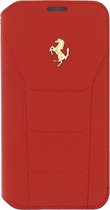 Ferrari 488 Collection Leather Book Case voor Samsung Galaxy S7 - Rood