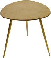 Plantenwinkel Shine M plantentafeltje gouden sidetable aluminium 42x42x42 cm