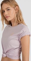 O'Neill T-Shirt Women Circle surfer Lavendar Frost Xs - Lavendar Frost 100% Katoen Round Neck