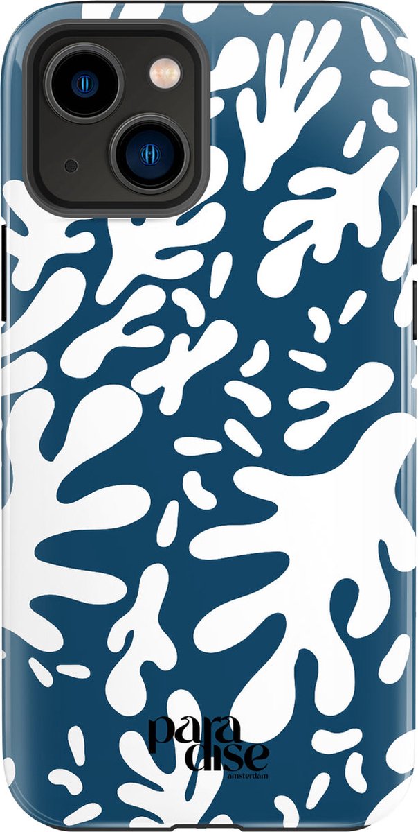 Paradise Amsterdam 'Caribbean Coral' Fortified Phone Case / Telefoonhoesje - iPhone 13 Mini