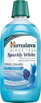 Himalaya Sparkly White Mondwater - 450 ml - Zonder Alcohol - Whitening - Plant Enzyme Formule