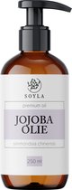 Biologische Jojoba olie - 250 ml - Israël - Simmondsia Chinensis - Voor gezicht, haar en lichaam - Gecertificeerd BIO