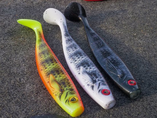 Fox Rage Pro Shad Ultra UV 18cm - Kleur : Nightmare van Fox Rage — afbeelding 2