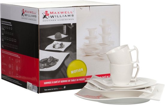 Maxwell & Williams Motion Serviesset - 6 personen - 30 delig - Maxwell & Williams
