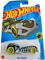 Hot Wheels Skull Crusher - 7 cm - Blauw - Die Cast