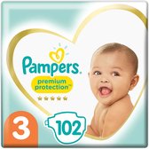 2x Pampers - Premium Protection 3 (102 stuks/doos)