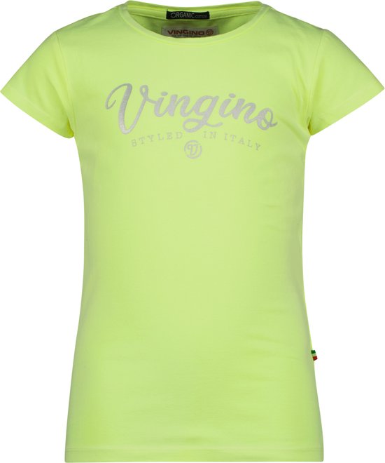 Vingino G-LOGO-TEE-RNSS Meisjes T-shirt - Maat 110