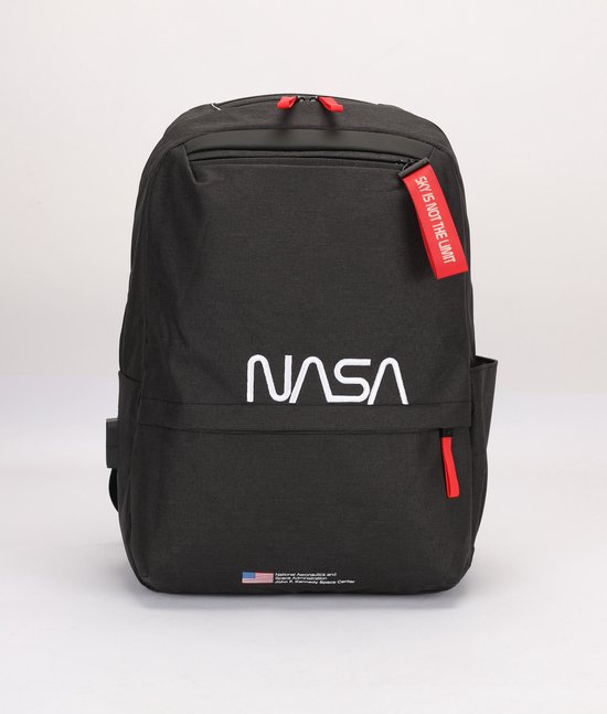 Foto: Nasa rugzak rugtas 36x14x45cm usb kabel oplader zwart