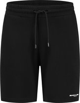 Ballin Amsterdam -  Heren Regular Fit   Korte Broek  - Zwart - Maat XS