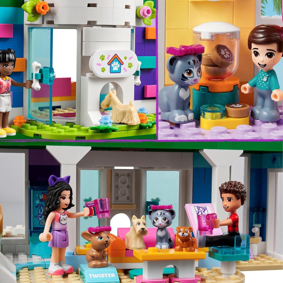 LEGO Friends Huisdieren Opvangcentrum Dierenspeelset - 41718 — afbeelding 13