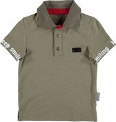 Vinrose jongens poloshirt army green - maat 122/128