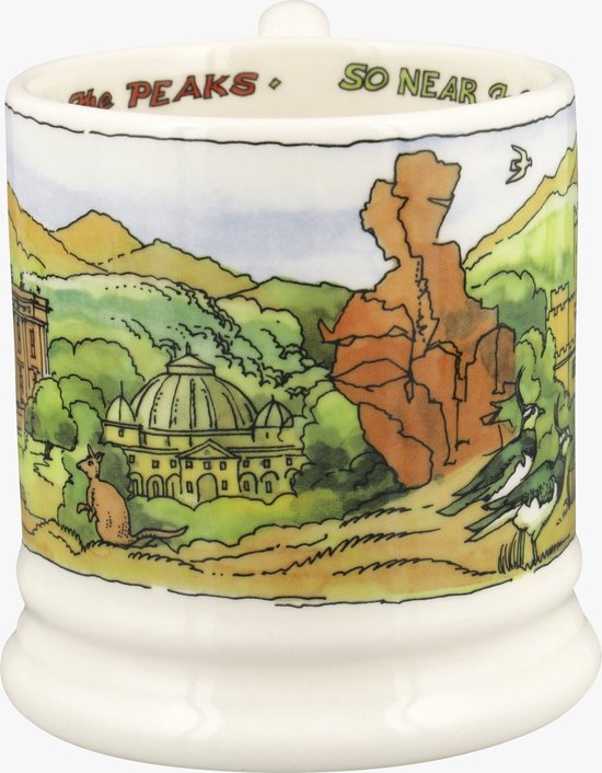 Emma Bridgewater Mug 1/2 Pint Landscapes of Dreams Peak District