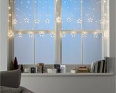 Warm Wit Multifunctioneel kerst Sterrengordijn LED-licht 180cm 8 functies