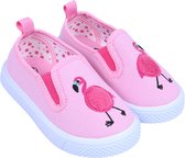 Donkerroze meisjessneakers - FLAMINGO / 21