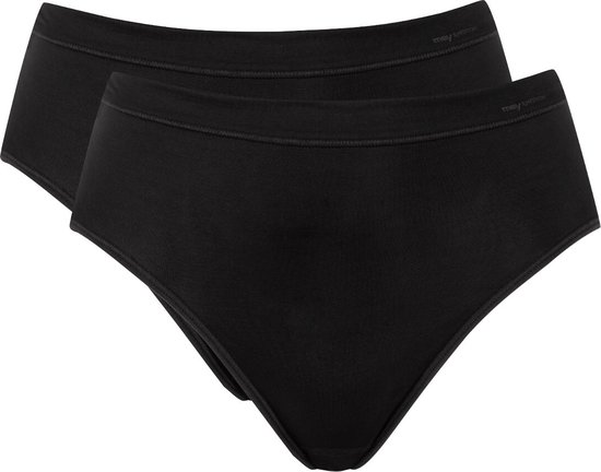 Mey Emotion 3-pack dames taille slip viscose - Voordeelverpakking - Multipack aanbieding - 38 - Zwart