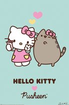 Pyramid Pusheen x Hello Kitty Love  Poster - 61x91,5cm