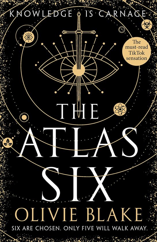 Boek cover The Atlas Six van Olivie Blake (Hardcover)