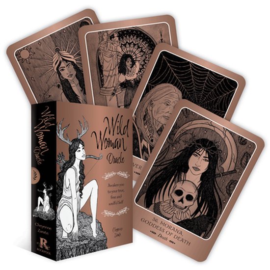 Afbeelding van het spel Wild Woman Oracle: Awaken Your True, Free and Soulful Self (44 Cards with Gilded Edges and 144-Page Book)
