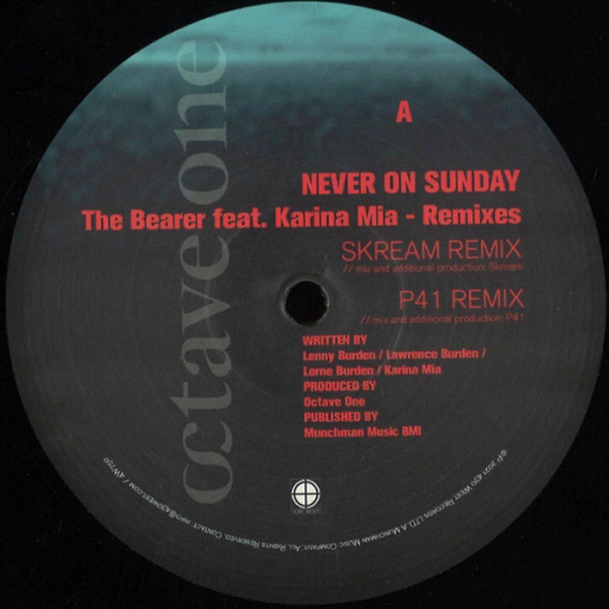 Never On Sunday - The Bearer (remixes)