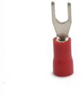 Ohmeron Vork/Kabelschoen M3,5 Rood - 25 stuks