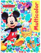 Disney Mickey Mouse Pasen kleurboekje- Multicolor - Kleurboek - Papier - 32 pagina's