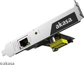 Akasa 2.5G PCIe Network Card with PoE up to 25.5W