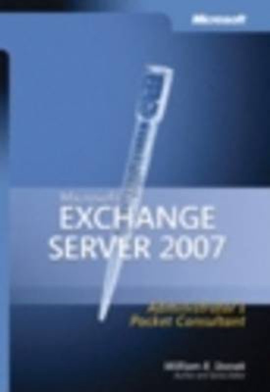 Microsoft Exchange Server 2007 Administrators Pocket Guide - cover