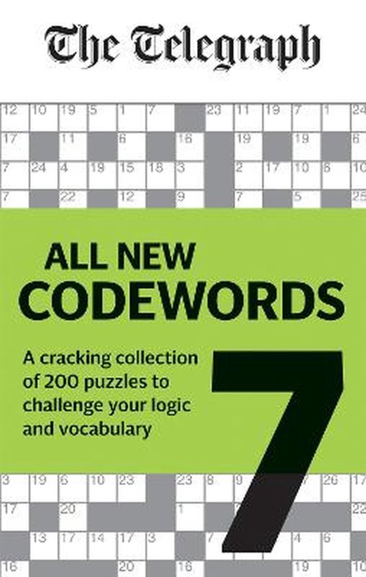 Telegraph All New Codewords Volume 7 A cracking collection of over 200