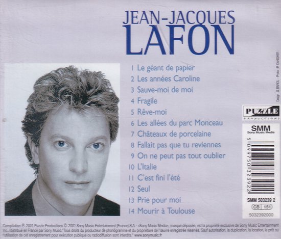 Le Geant De Papier, Jean-jacques Lafon | CD (album) | Muziek | bol.com