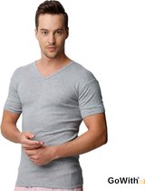 Ondergoed | Onderhemd | Heren hemd | DONEX | Underwear | Cadeau voor mannen | 1 paar | Kleur: grijs | maat: S