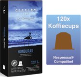 Honduras Single Origin Koffie capsules - 120x Koffiecups (Nespresso® Compatibel) - Caffe Carraro 1927 - Italiaanse Espresso - Intensiteit 7/14