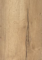Ergonice - Tafelblad eiken natuur - Geperst hout met melamine toplaag - Formaat 160 x 80 cm