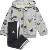 adidas Performance I Grap Fz Hd Ft Trainingspak set Kinderen grijs 6/9 maanden