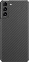 Samsung Galaxy S21 Skin Carbon Grijs - 3M Sticker