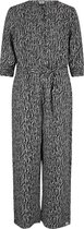 Indian Blue meiden jumpsuit Fancy Zebra Black