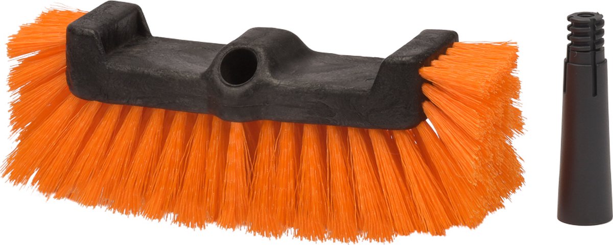 Professionele Driezijdige Harde Borstel - 26cm - Oranje