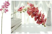 kunstbloem orchidee roze 75 cm lang