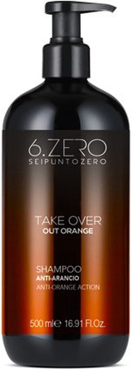 6.Zero Take Over Out Orange Shampoo 500 ml