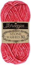 847 RED JASPER Scheepjes Stone Washed XL 50 gram