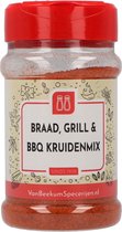 Van Beekum Specerijen - Braad, Grill & BBQ kruidenmix - Strooibus 200 gram