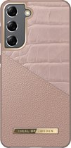 iDeal of Sweden Fashion Case Atelier pour Samsung Galaxy S21 Rose Smoke Croco