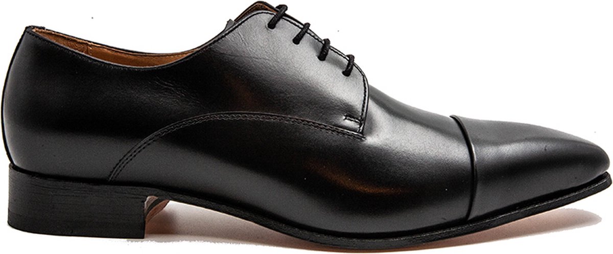 VanPalmen Nette schoenen - zwart - glad leer - topkwaliteit - maat 41