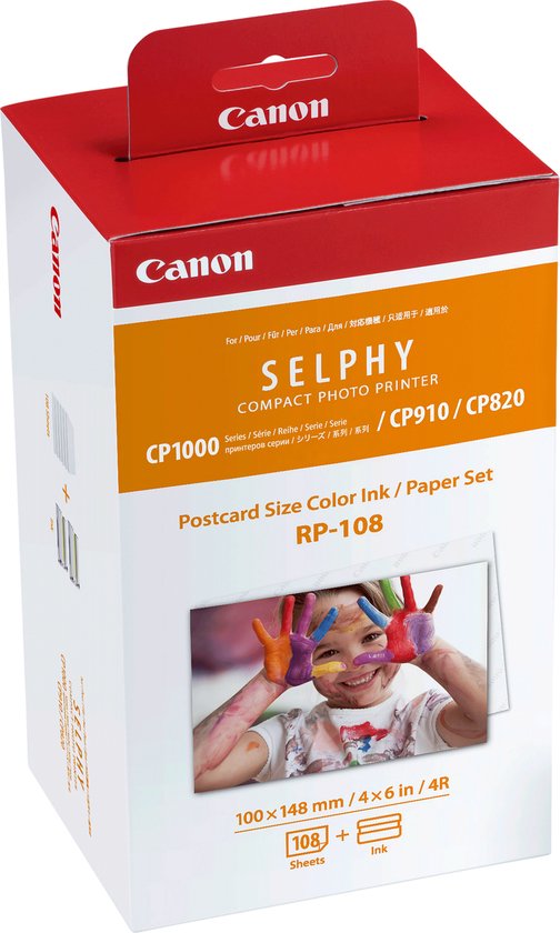 Canon RP-108 - Inktcartridge / Kleur + 108 papiersheets
