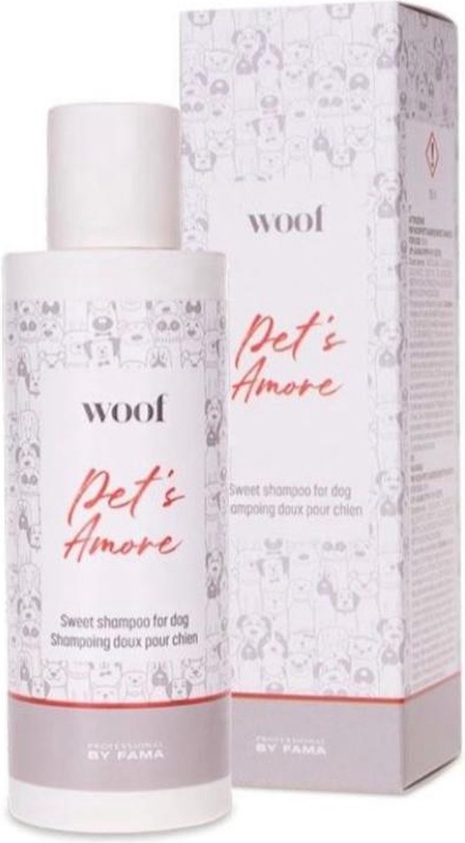 Woof sweet shampoo for dog