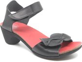 Loints of Holland Kruisdorp Sandalen / Leder / Black in maat 41