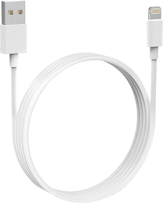 Câble d'origine à 8 broches - Câble de chargeur pour iPhone - Chargeur pour  iPhone -... | bol.com