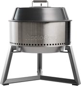 Solo Stove Ultimate Grill Bundle. Inclusief Solo Stove Grill, Standaard, Tools en Beschermhoes. 304 Roestvrijstaal. ⌀66cm, hoogte 66cm, 25kg