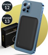 Surge Draadloze Powerbank 5000mAh voor iPhone 12, 13 en 14 - Geschikt voor Apple Magsafe - 15W Draadloze Battery Pack - Snellader met 22.5W Quick Charge 3.0 voor iPhone, Samsung en